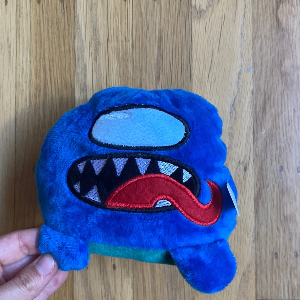 Reversible Among us stuffed toy